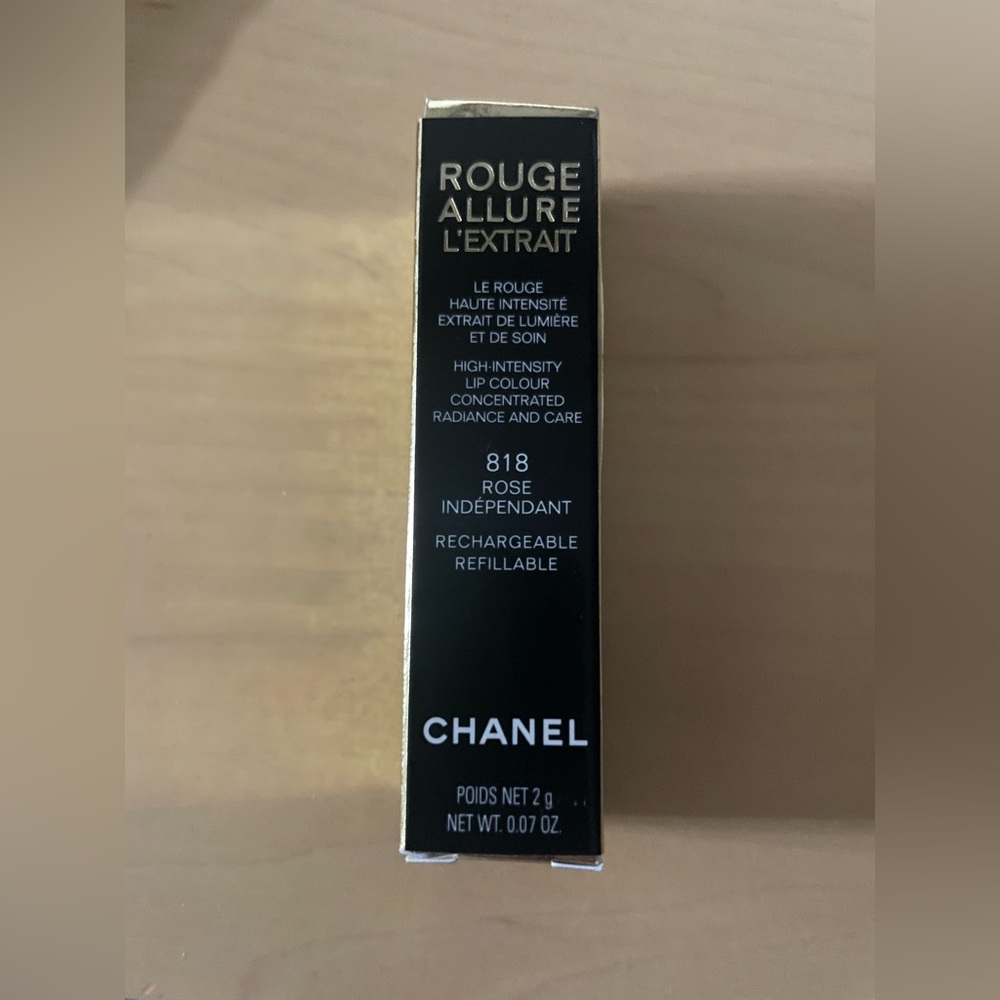 Rouge Allure L'extrait Lipstick 818 Rose Independent NEW